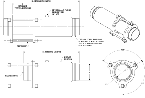 Therm-Line Series 389 -  Drawing